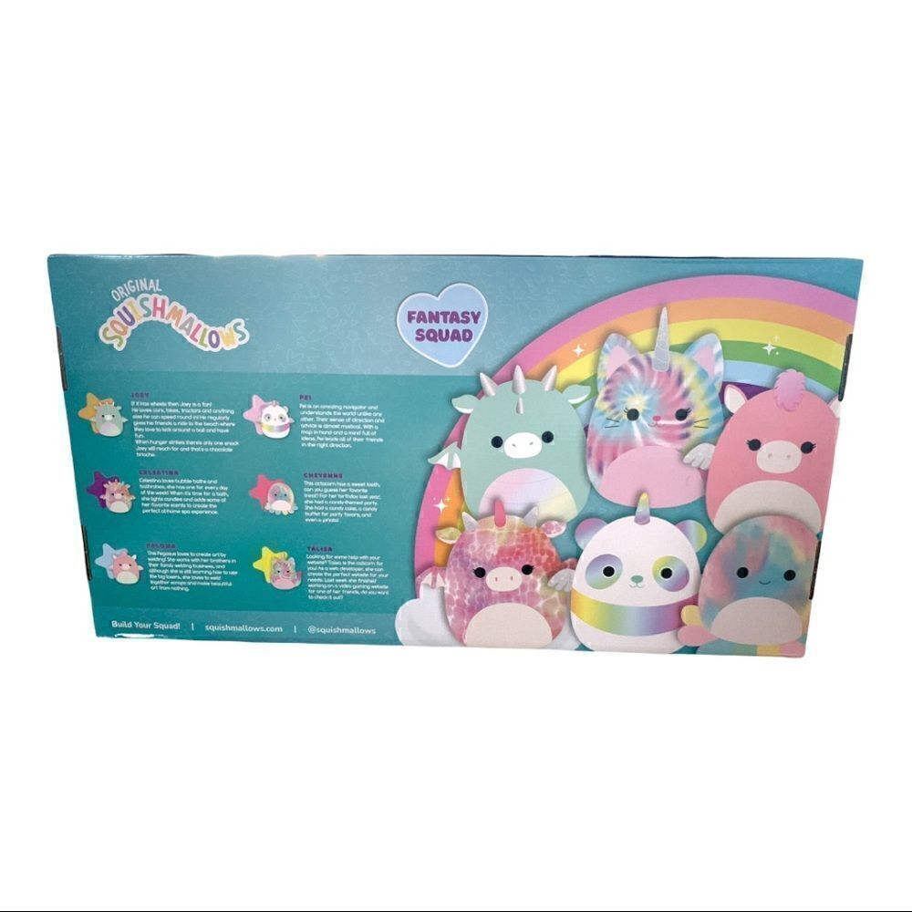 Original Squishmallows 5 Inch Fantasy Squad- 6 Pack~ NIB. - Picture 3 of 3